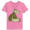 Ladies ComfortSoft ® V Neck Tee Thumbnail