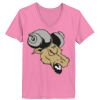 Ladies ComfortSoft ® V Neck Tee Thumbnail