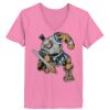 Ladies ComfortSoft ® V Neck Tee Thumbnail