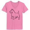 Ladies ComfortSoft ® V Neck Tee Thumbnail