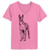 Ladies ComfortSoft ® V Neck Tee Thumbnail