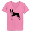 Ladies ComfortSoft ® V Neck Tee Thumbnail