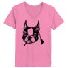 Ladies ComfortSoft ® V Neck Tee Thumbnail