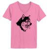 Ladies ComfortSoft ® V Neck Tee Thumbnail