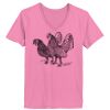 Ladies ComfortSoft ® V Neck Tee Thumbnail