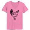 Ladies ComfortSoft ® V Neck Tee Thumbnail