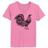 Ladies ComfortSoft ® V Neck Tee Thumbnail