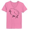 Ladies ComfortSoft ® V Neck Tee Thumbnail