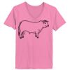 Ladies ComfortSoft ® V Neck Tee Thumbnail