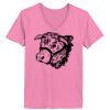 Ladies ComfortSoft ® V Neck Tee Thumbnail