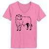 Ladies ComfortSoft ® V Neck Tee Thumbnail