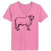 Ladies ComfortSoft ® V Neck Tee Thumbnail