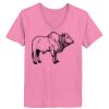 Ladies ComfortSoft ® V Neck Tee Thumbnail