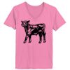 Ladies ComfortSoft ® V Neck Tee Thumbnail