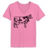 Ladies ComfortSoft ® V Neck Tee Thumbnail