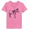 Ladies ComfortSoft ® V Neck Tee Thumbnail