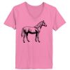 Ladies ComfortSoft ® V Neck Tee Thumbnail