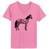 Ladies ComfortSoft ® V Neck Tee Thumbnail