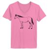 Ladies ComfortSoft ® V Neck Tee Thumbnail