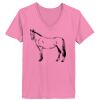 Ladies ComfortSoft ® V Neck Tee Thumbnail