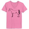 Ladies ComfortSoft ® V Neck Tee Thumbnail