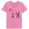 Ladies ComfortSoft ® V Neck Tee Thumbnail