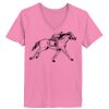 Ladies ComfortSoft ® V Neck Tee Thumbnail