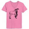 Ladies ComfortSoft ® V Neck Tee Thumbnail