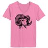 Ladies ComfortSoft ® V Neck Tee Thumbnail