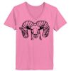 Ladies ComfortSoft ® V Neck Tee Thumbnail