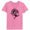 Ladies ComfortSoft ® V Neck Tee Thumbnail