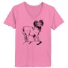 Ladies ComfortSoft ® V Neck Tee Thumbnail