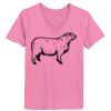 Ladies ComfortSoft ® V Neck Tee Thumbnail