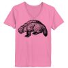 Ladies ComfortSoft ® V Neck Tee Thumbnail