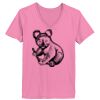 Ladies ComfortSoft ® V Neck Tee Thumbnail