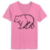 Ladies ComfortSoft ® V Neck Tee Thumbnail