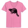 Ladies ComfortSoft ® V Neck Tee Thumbnail