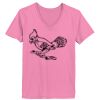 Ladies ComfortSoft ® V Neck Tee Thumbnail