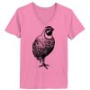 Ladies ComfortSoft ® V Neck Tee Thumbnail