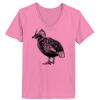 Ladies ComfortSoft ® V Neck Tee Thumbnail