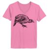 Ladies ComfortSoft ® V Neck Tee Thumbnail