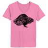 Ladies ComfortSoft ® V Neck Tee Thumbnail