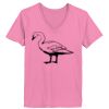 Ladies ComfortSoft ® V Neck Tee Thumbnail