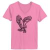 Ladies ComfortSoft ® V Neck Tee Thumbnail