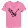 Ladies ComfortSoft ® V Neck Tee Thumbnail