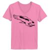 Ladies ComfortSoft ® V Neck Tee Thumbnail