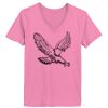 Ladies ComfortSoft ® V Neck Tee Thumbnail