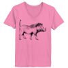 Ladies ComfortSoft ® V Neck Tee Thumbnail