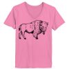 Ladies ComfortSoft ® V Neck Tee Thumbnail