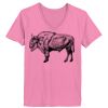 Ladies ComfortSoft ® V Neck Tee Thumbnail